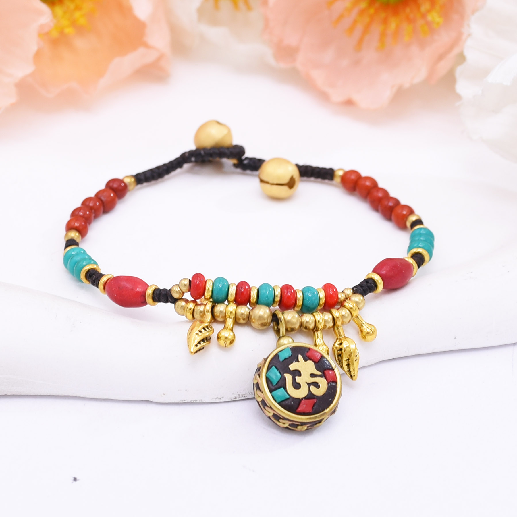 Women Accessories Nepal - Pulseira feminina de resina com contas
