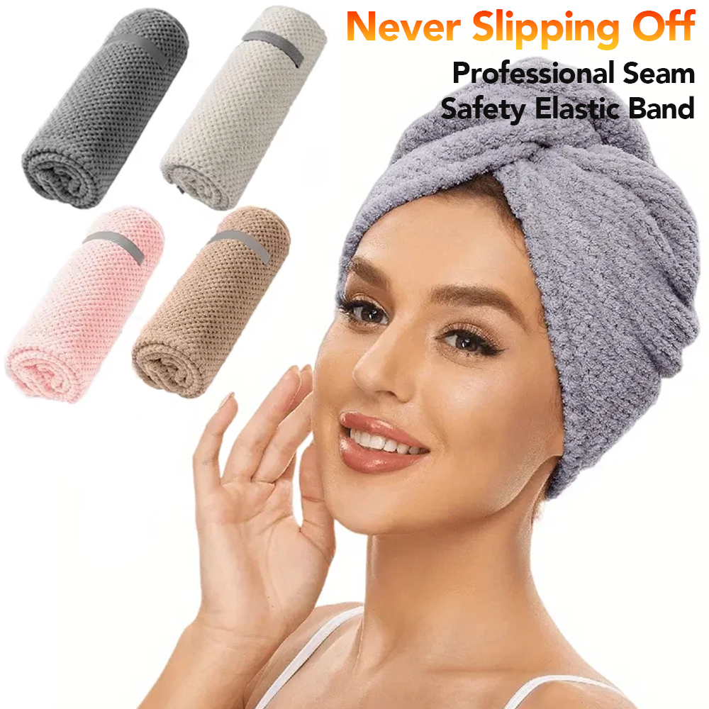 Hair Band Elastic - Toalha de Cabelo de Microfibra Extra