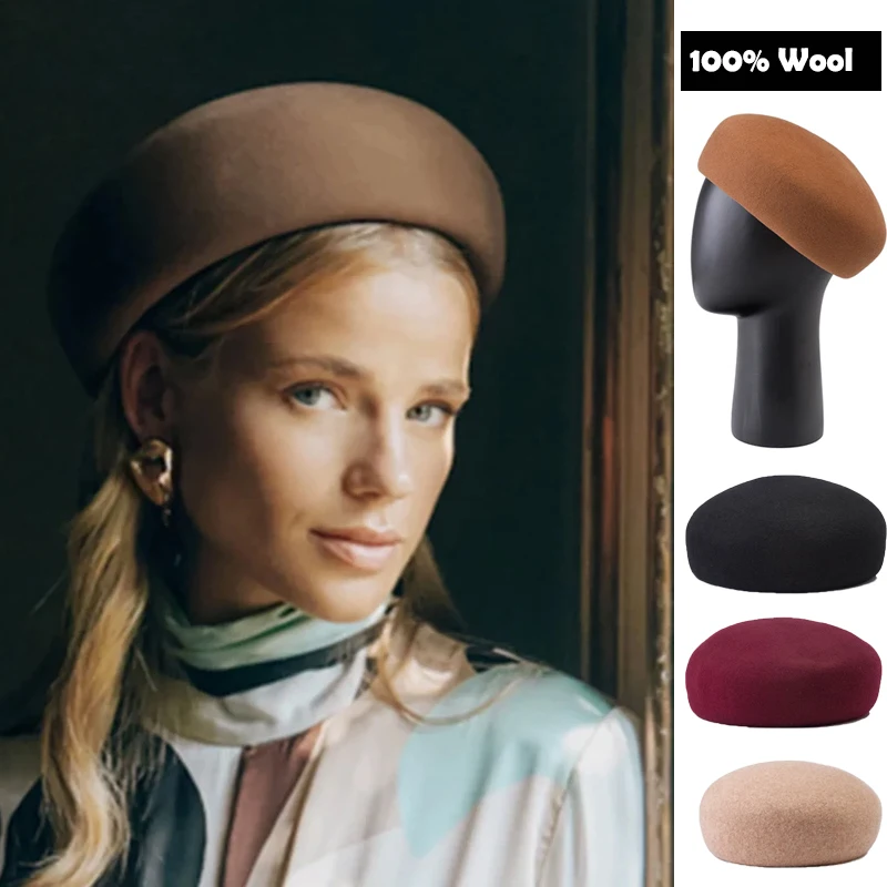 Women'S Accessories Go Outdoors - Boina Feminina de Luxo 100% Lã