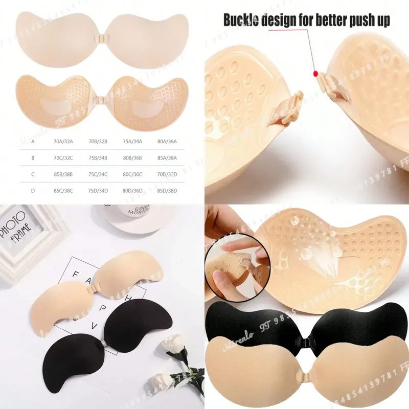 Women'S Accessories Mango - 1-15 Peças Adesivo de Silicone Invisível