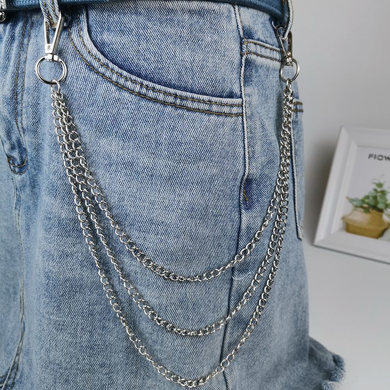Chaveiro de corrente em camada - Women'S Jeans Accessories Chain avaliação e preço
