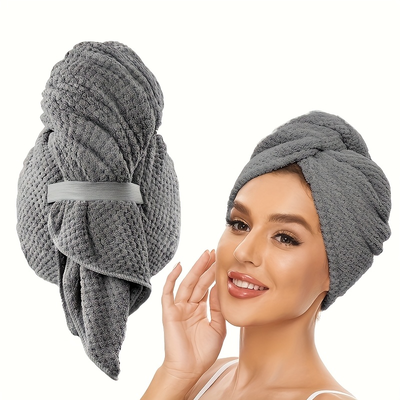 Toalha de Cabelo de Microfibra - Hair Band Elastic avaliação e preço