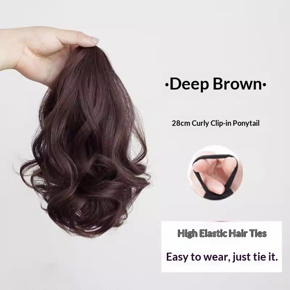 Peruca Rabo de Cavalo Cacheada - Hair Band Elastic avaliação e preço