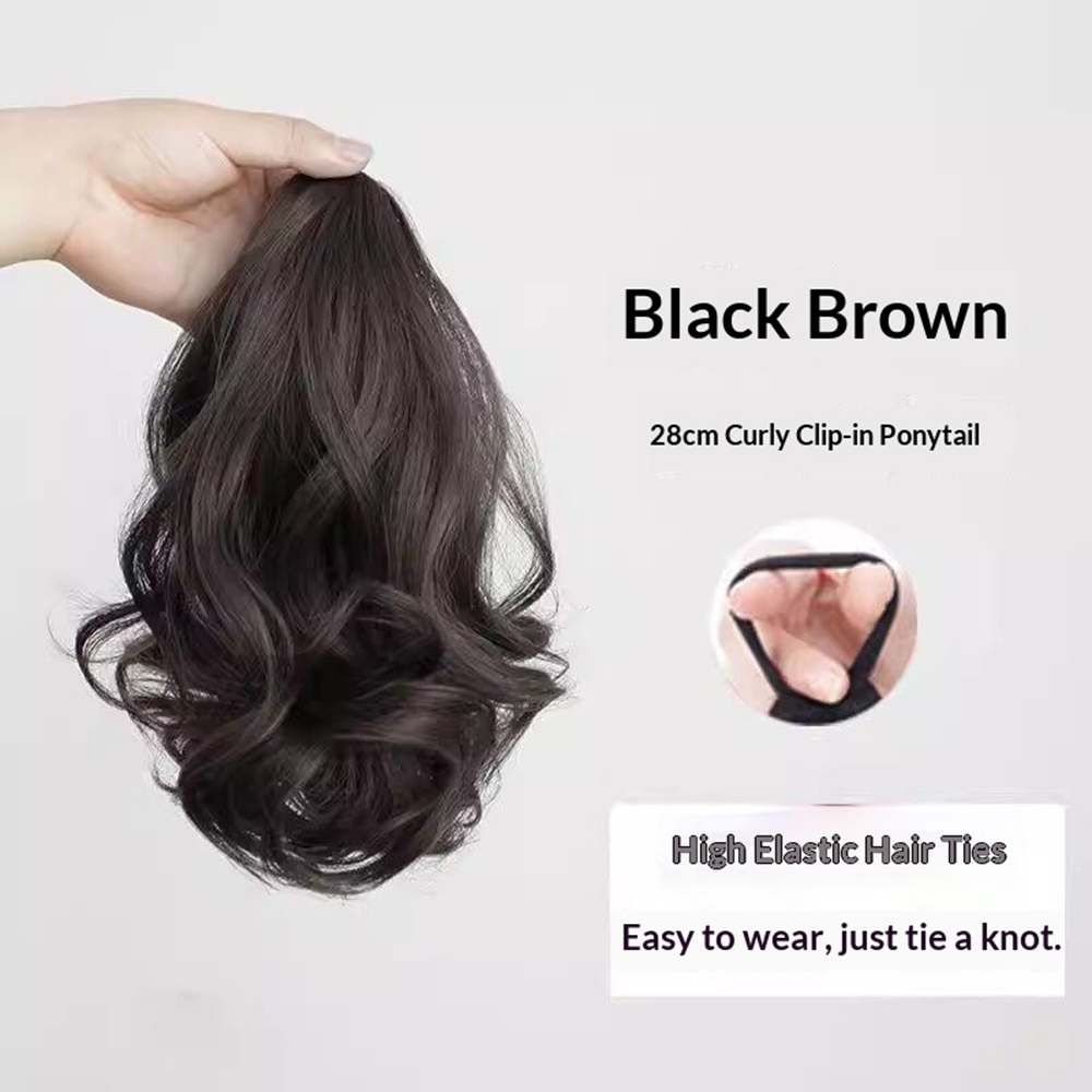 Peruca Rabo de Cavalo Cacheada - Hair Band Elastic avaliação e preço