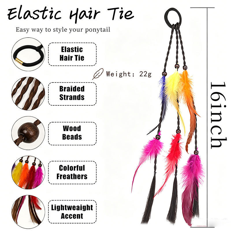 Faixa de Cabelo Artesanal Boêm - Hair Band Elastic avaliação e preço