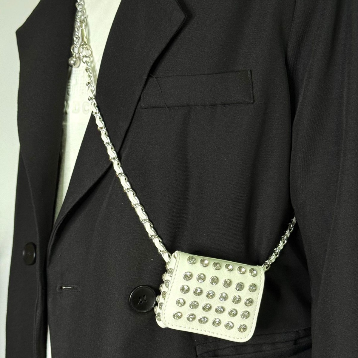 Moda rebite mini cintura bolsa - Women'S Jeans Accessories Chain avaliação e preço