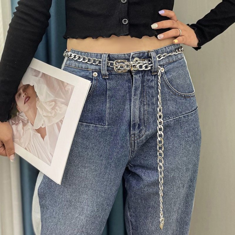 Simples cintos de corrente de  - Women'S Jeans Accessories Chain avaliação e preço