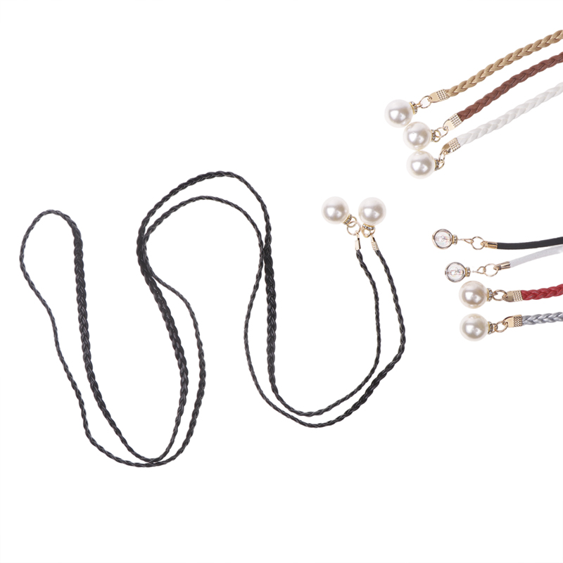 Cinto Pérola Trançado de Couro - Women'S Jeans Accessories Chain avaliação e preço