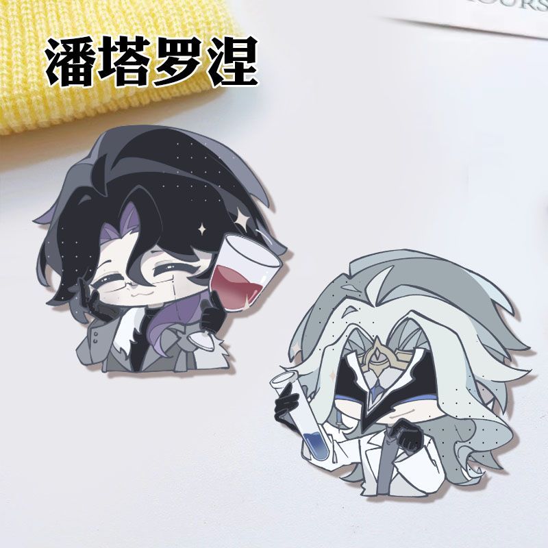 Broche de Acrílico Genshin Imp - Women Accessories Gift Set avaliação e preço