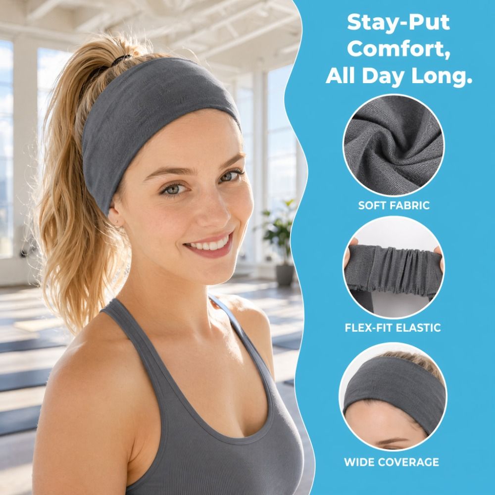 Faixa de Cabelo Leve, Antiderr - Hair Band Elastic avaliação e preço