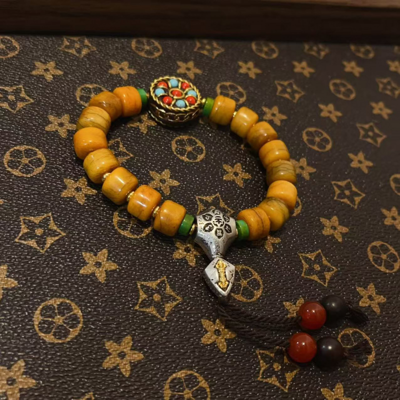 Pulseira de osso de iaque comb - Women Accessories Nepal avaliação e preço