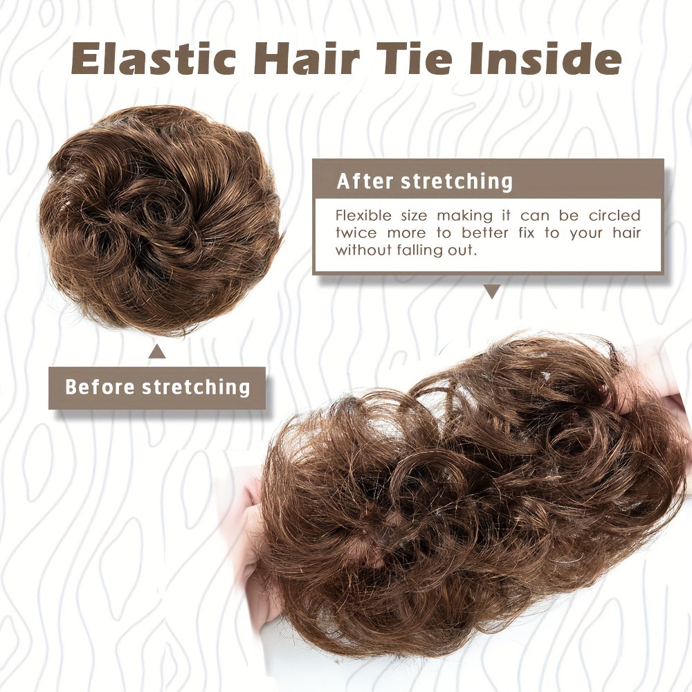 4 Polegada cabelo humano brasi - Hair Band Elastic avaliação e preço