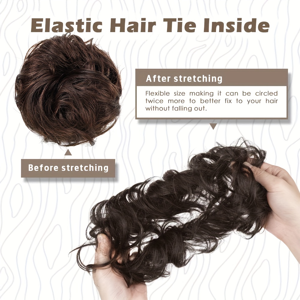 4 Polegada cabelo humano brasi - Hair Band Elastic avaliação e preço