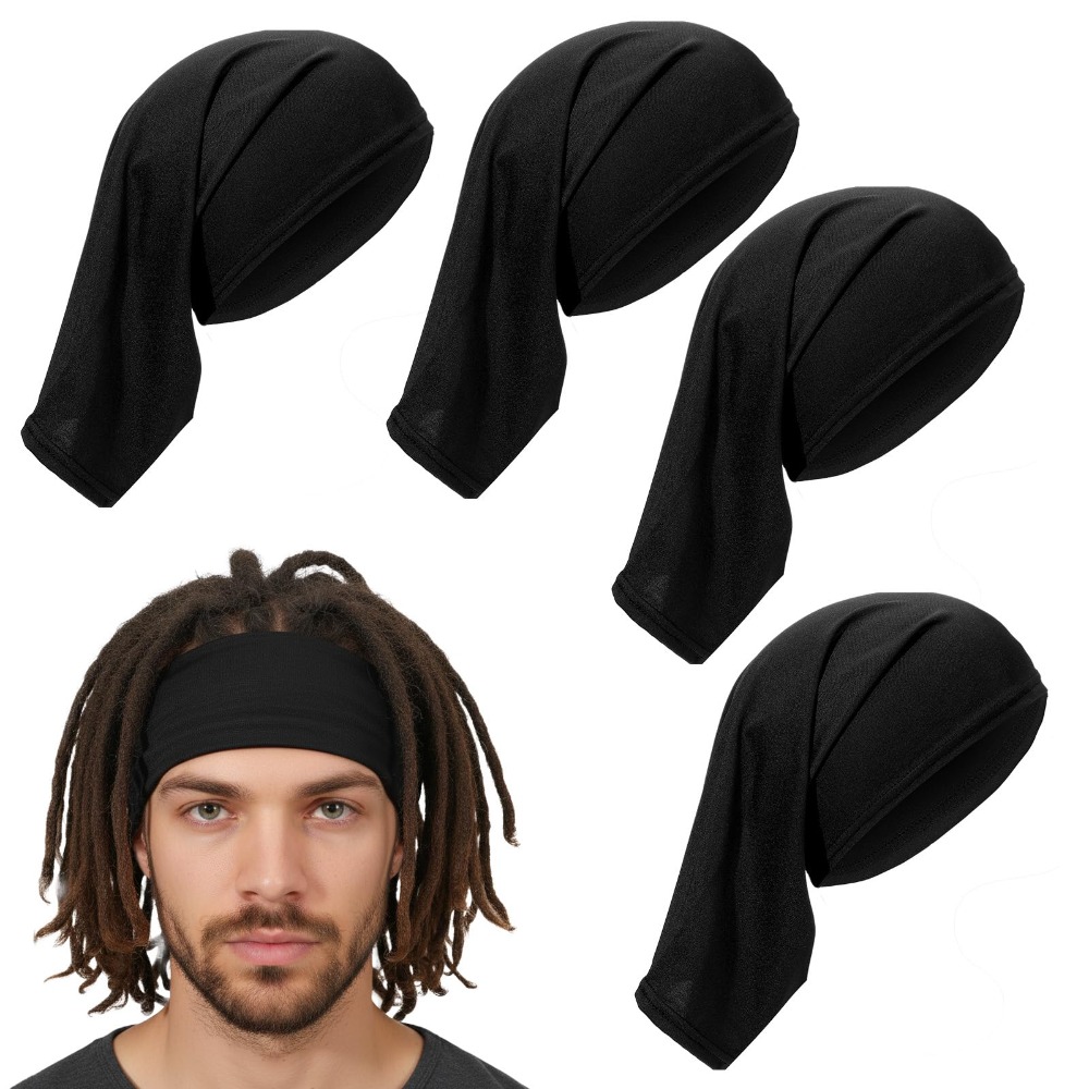 6 pçs dreadlock boné tubo band - Hair Band Elastic avaliação e preço