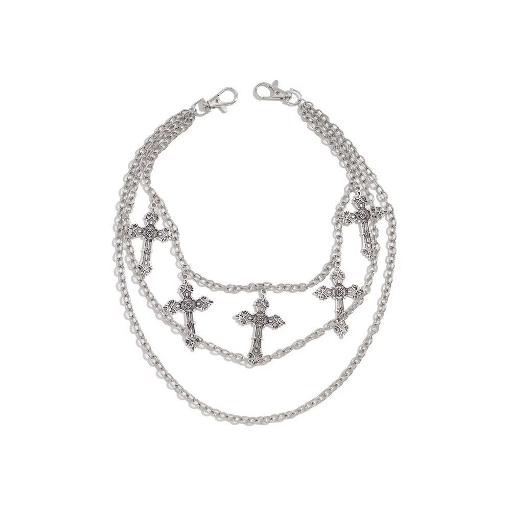 Corrente de Calça Punk Metaliz - Women'S Jeans Accessories Chain avaliação e preço