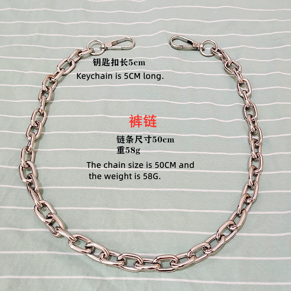 Moda punk hip-hop corrente par - Women'S Jeans Accessories Chain avaliação e preço